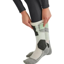 Clearance Sous-vêtement technique Wool Tech Long Tight Regular Fit W Black Femme Collant Technique|Sous-Vêtement Femme