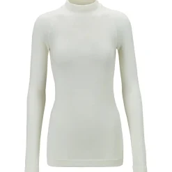 Sous-Vêtement Femme|Sous-Vêtements Thermiques<Falke Sous-vêtement technique Wool Tech LS Shirt Trend Regular Fit W Off White