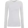Hot Sous-vêtement technique Longsleeved Shirt W White Femme Sous-Vêtement Femme