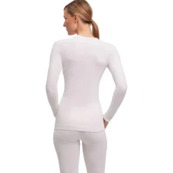 Hot Sous-vêtement technique Longsleeved Shirt W White Femme Sous-Vêtement Femme