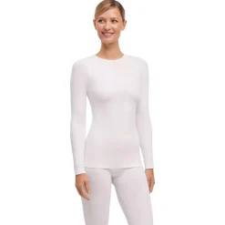 Hot Sous-vêtement technique Longsleeved Shirt W White Femme Sous-Vêtement Femme