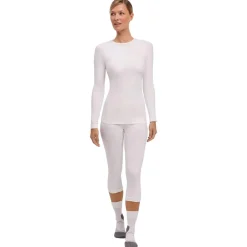 Hot Sous-vêtement technique Longsleeved Shirt W White Femme Sous-Vêtement Femme