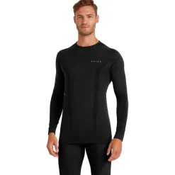 Sous-Vêtement Homme<Falke Sous-vêtement technique Wool Tech Longsleeve Black