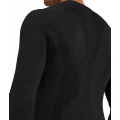 Sous-Vêtement Homme<Falke Sous-vêtement technique Wool Tech Longsleeve Black
