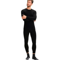 Clearance Sous-vêtement technique Maximum Warm LS Shirt Tight Fit Black Homme Sous-Vêtement Homme|Sous-Vêtements Thermiques