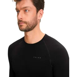 Clearance Sous-vêtement technique Maximum Warm LS Shirt Tight Fit Black Homme Sous-Vêtement Homme|Sous-Vêtements Thermiques