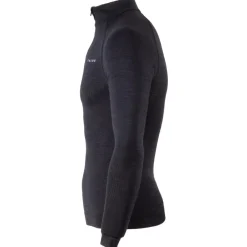 Sous-Vêtement Homme|Sous-Vêtements Thermiques<Falke Sous-vêtement technique Wool Tech Zip Shirt Regular Fit Black