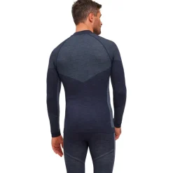 Online Sous-vêtement technique Wool Tech Longsleeved Shirt Trend Space Blue Homme Sous-Vêtement Homme