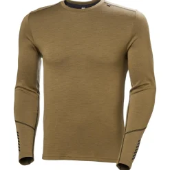 Hot Sous-vêtement technique Lifa Merino Midweight Crew Sepia Homme Sous-Vêtement Homme