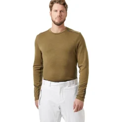 Hot Sous-vêtement technique Lifa Merino Midweight Crew Sepia Homme Sous-Vêtement Homme