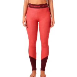 Collant Technique|Sous-Vêtement Femme<Helly Hansen Sous-vêtement technique W Lifa Merino Midweight Pant Poppy Red