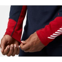 Sous-Vêtement Homme<Helly Hansen Sous-vêtement technique Lifa Merino Midweight Crew 598 Navy