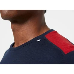 Sous-Vêtement Homme<Helly Hansen Sous-vêtement technique Lifa Merino Midweight Crew 598 Navy