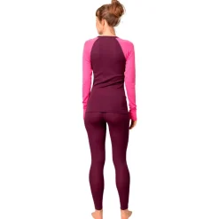 Outlet Sous-vêtement technique Kaia Set Wine Femme Sous-Vêtement Femme