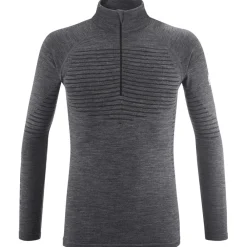 Sous-Vêtement Homme<Millet Sous-vêtement technique Drynamic Warm 1/2 Zip M Anthracite Grey