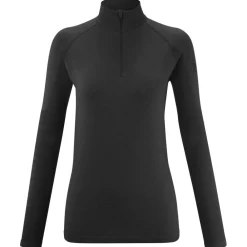 Online Sous-vêtement technique Drynamic Soft Ls 1/2 Zip W Black Femme Sous-Vêtement Femme