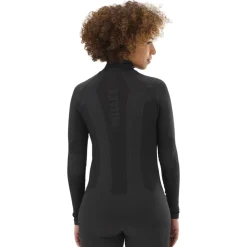 Online Sous-vêtement technique Drynamic Soft Ls 1/2 Zip W Black Femme Sous-Vêtement Femme