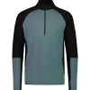 Hot Sous-vêtement technique M's Olympus Half Zip Burnt Sage Black Homme Sous-Vêtement Homme