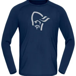 Clearance Sous-vêtement technique PureUll Long Sleeve M's Indigo Night Homme Sous-Vêtement Homme