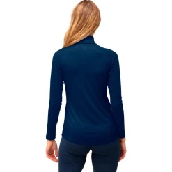 Sous-Vêtement Femme<Norrona Sous-vêtement technique PureUll Zip Neck W Indigo Night