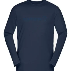Sous-Vêtement Homme<Norrona Sous-vêtement technique Falketind Equaliser Merino Round Neck M's Indigo Night