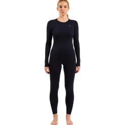 Clearance Sous-vêtement technique Bl Bottom Long Merino 200 Black Femme Collant Technique|Sous-Vêtement Femme