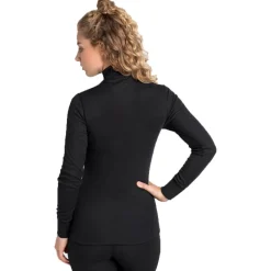 Sous-Vêtement Femme<Odlo Sous-vêtement technique Active Warm Eco Top Ls Halfzip Wmn Black Black