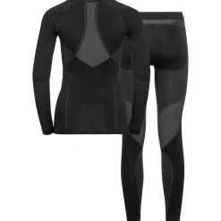 Sous-Vêtement Femme<Odlo Sous-vêtement technique Fundamentals Performance Warm Wmn Black Graphite Grey