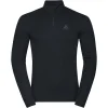Sous-Vêtements Thermiques|Sous-Vêtements Thermiques<Odlo Sous-vêtement technique Active Warm Eco Top Ls Halfzip Black Black