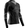 Best Sous-vêtement technique Energy Accumulator Light Shirt Ls 1/2 Zip Black Light Grey Homme Sous-Vêtement Homme