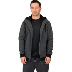 Sweat - Pull - Poncho<All-In Sweat Hoodie Plush Charcoal