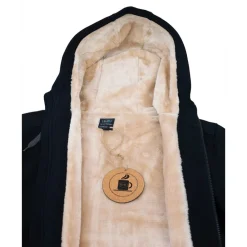 Online Sweat Hoodie Plush Black Sweat - Pull - Poncho
