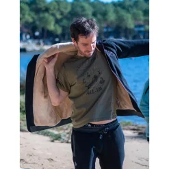 Online Sweat Hoodie Plush Black Sweat - Pull - Poncho