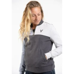Sweat - Pull - Poncho<Animoz Sweat Irule Bleu Gris Foncé Creme