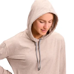 New Sweat d'escalade W Circuit Midlayer Hoody Moonstone Sweat Escalade|Vêtements Escalade