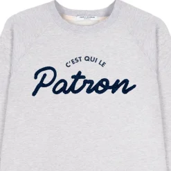 Sweat - Pull - Poncho<French Disorder Sweat Clyde Patron Tricotin Heather Grey