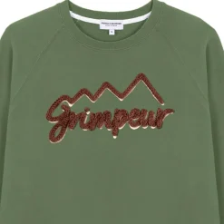 Sweat - Pull - Poncho<French Disorder Sweat Clyde Grimpeur Tricotin Khaki