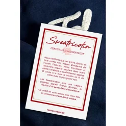 Sweat Clyde Don't Worry (Tricotin) Navy Sweat - Pull - Poncho