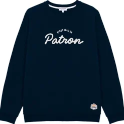 Best Sweat Clyde Patron Tricotin Navy Sweat - Pull - Poncho