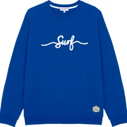 Sweat - Pull - Poncho<French Disorder Sweat Clyde Surf Tricotin Royal Blue