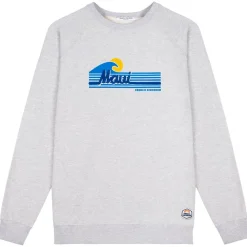 Sweat - Pull - Poncho<French Disorder Sweat Clyde Maui (Tricotin) Heather Grey