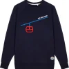 Online Sweat Clyde To The Top Tricotin Navy Sweat - Pull - Poncho