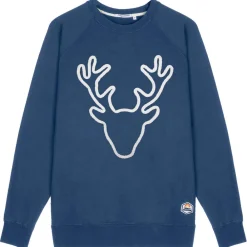 Sweat - Pull - Poncho<French Disorder Sweat Clyde Rudolph (Tricotin) Navy