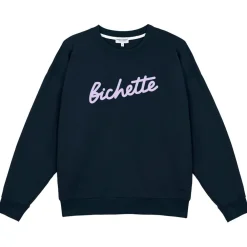 Clearance Sweat Rosie Tricotin Bichette Navy Sweat - Pull - Poncho