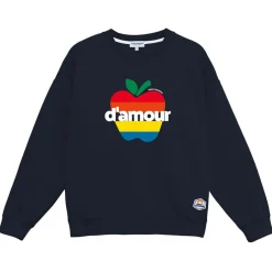 New Sweat Rosie Pomme D'Amour Navy Sweat - Pull - Poncho