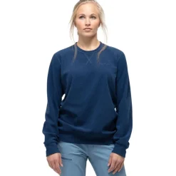 Discount Sweat Crew Neck Unisex Indigo Night Sweat - Pull - Poncho