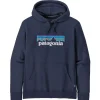 Sweat - Pull - Poncho<Patagonia Sweat P-6 Logo Uprisal New Navy