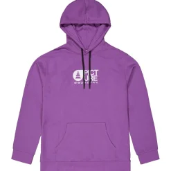Sweat - Pull - Poncho<Picture Sweat Basement Hoodie Bright Magenta