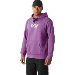 Sweat - Pull - Poncho<Picture Sweat Basement Hoodie Bright Magenta
