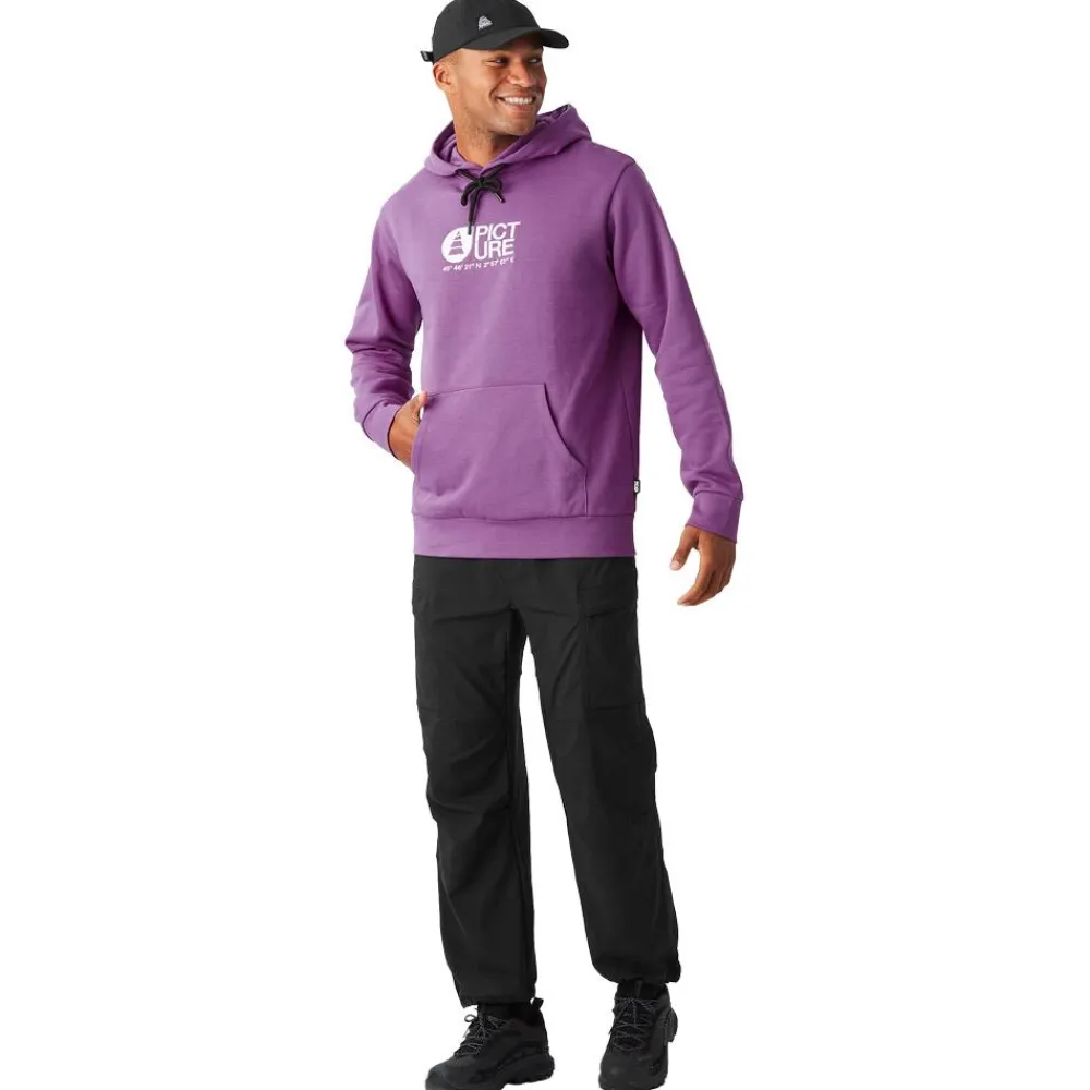 Sweat - Pull - Poncho<Picture Sweat Basement Hoodie Bright Magenta